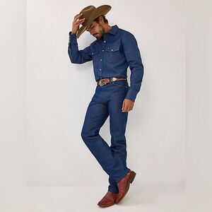 WRANGLER® RIGID COWBOY CUT® ORIGINAL FIT JEAN BLUE 30x34 nwt‎